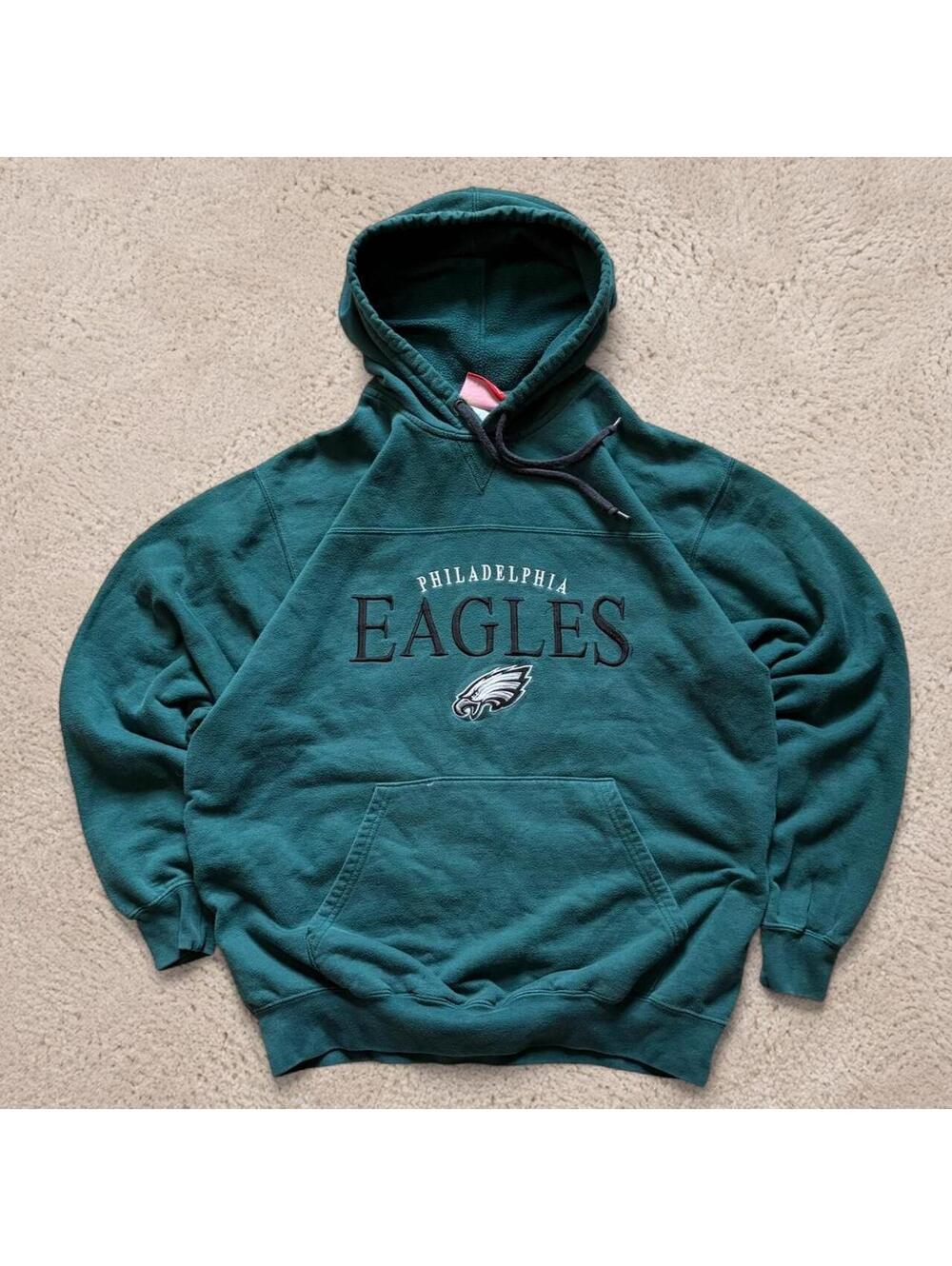 Absolutely beautiful vintage early 2000s Y2K heavyweight cotton Eagle's Hoodie